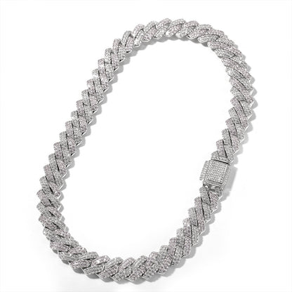 Iced Out Full CZ 13mm Cuban Link Chain