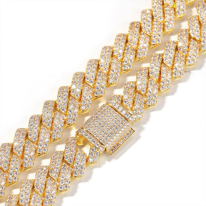 Iced Out Full CZ 13mm Cuban Link Chain